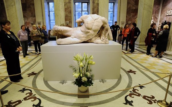 Greek Statue Travels Again, but Not to Greece