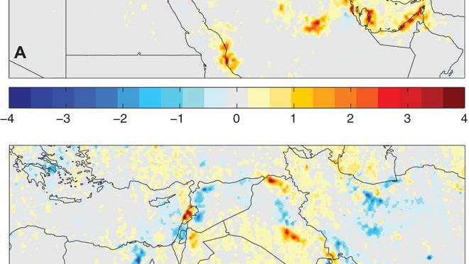 What price for a little fresh air in the middle east? Surprising study results //Au Moyen-Orient, la guerre aurait fait baisser la pollution de l’air