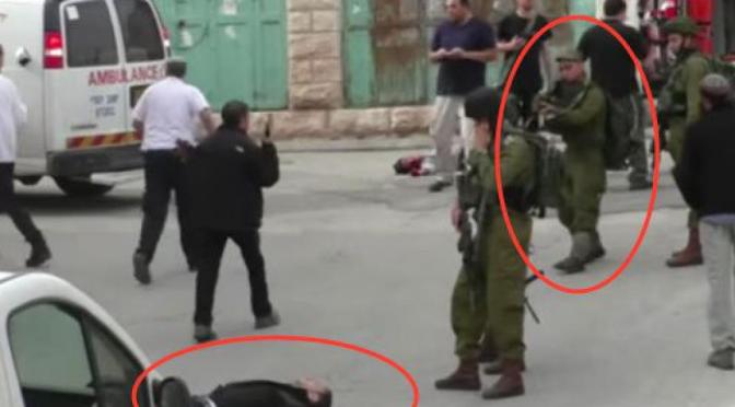Crimes de guerre :Nous condamnons « l’apparente exécution » d’un Palestinien par un soldat israélien